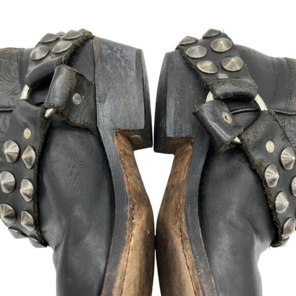 Golden Goose Studded Ankle Boots with Harness Strap Women Size 36 US 6 - Picture 7 of 14